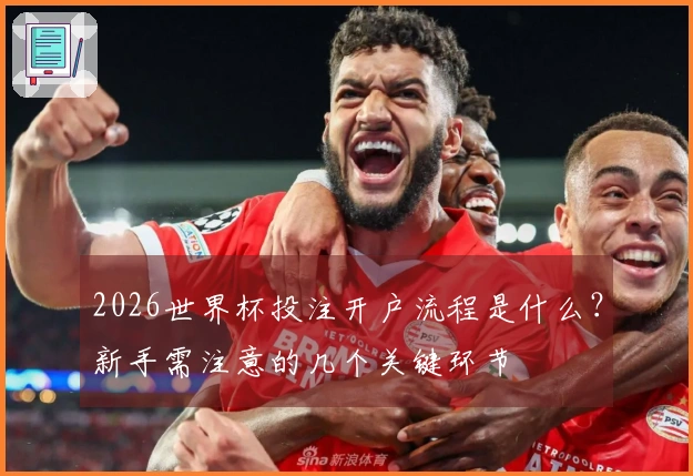 2026世界杯投注开户流程是什么？新手需注意的几个关键环节